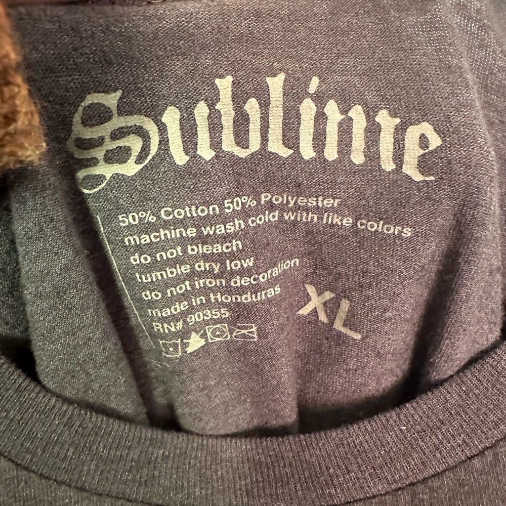 Sublime Adult XL Long Beach, California Graphic Tee - Picture 5 of 7